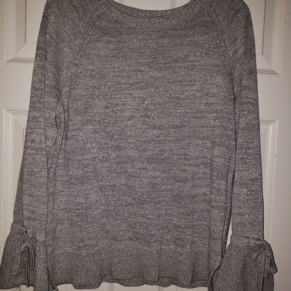 Silver sweater